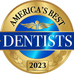 Americas Best Dentists 2023 badge