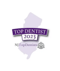 New Jersey Top Dentist 2023 badge